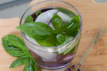 Lavender Basil Garden Cocktail