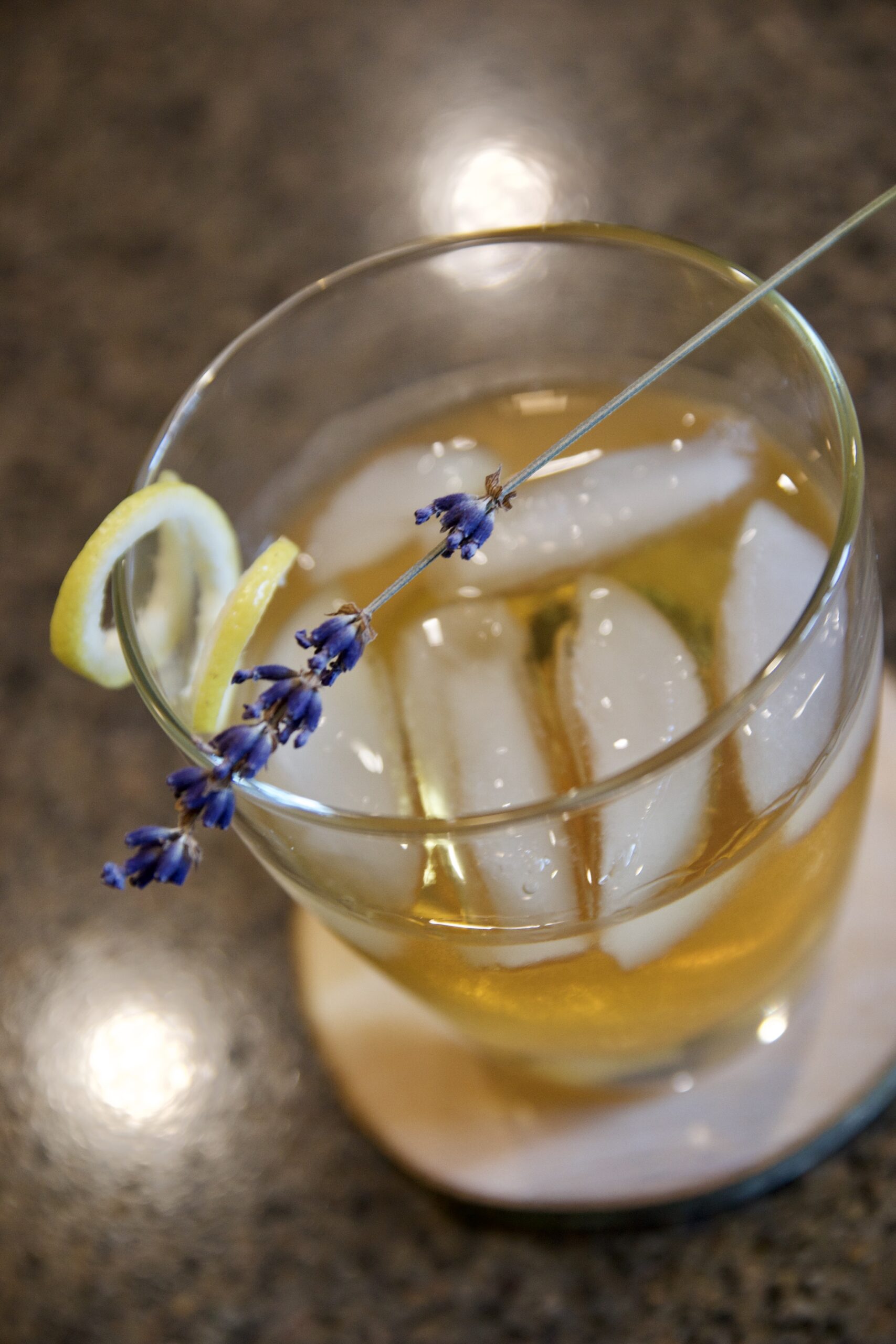 Lavender Old Fashioned
