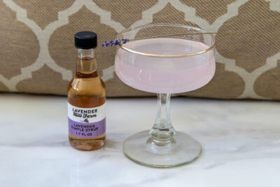 Lavender French 75 Cocktail