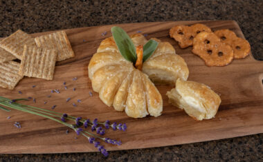 Lavender Jelly Baked Brie