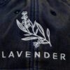 Navy Lavender Hat - Image 2
