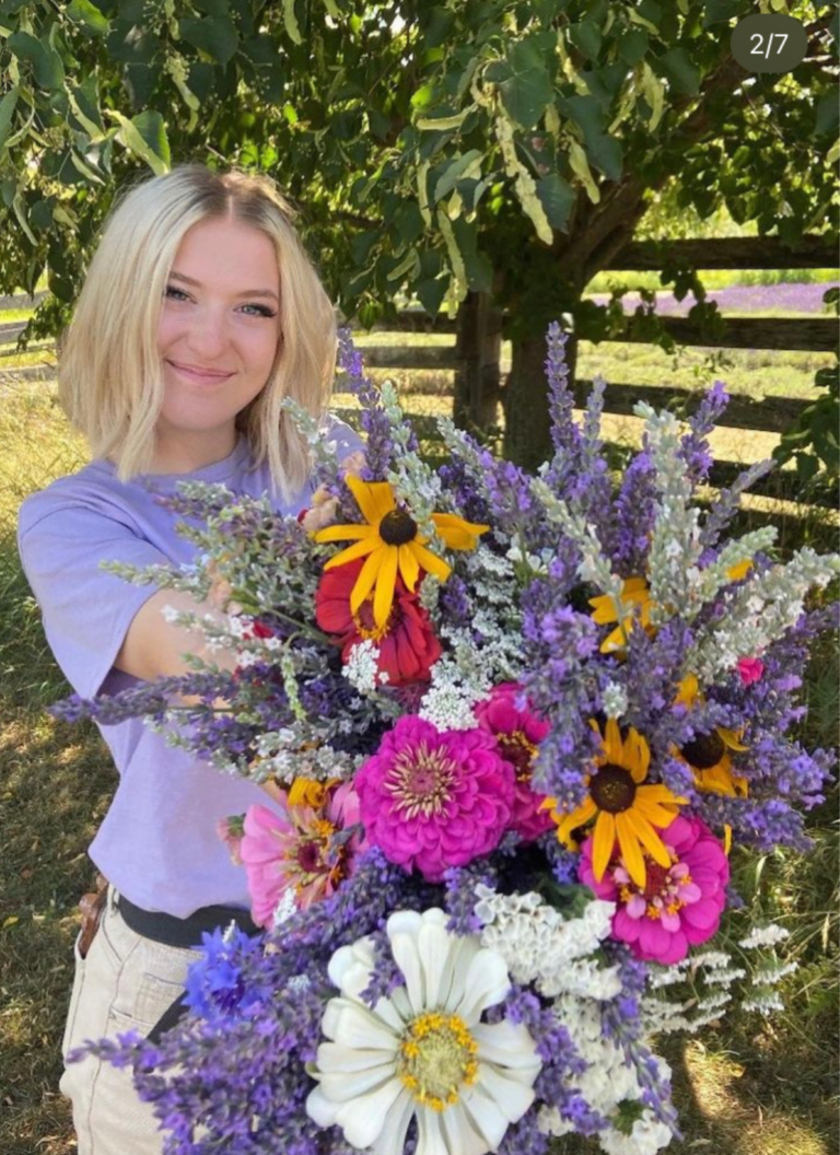 Emily Rau Flower Cart July 2022