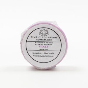 Floral Soap Round