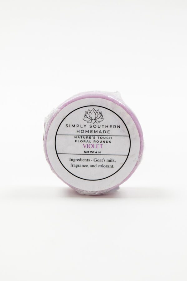 Floral Soap Round