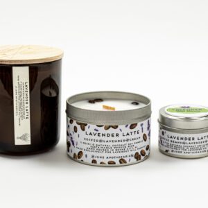 Lavender Latte Soy Candles
