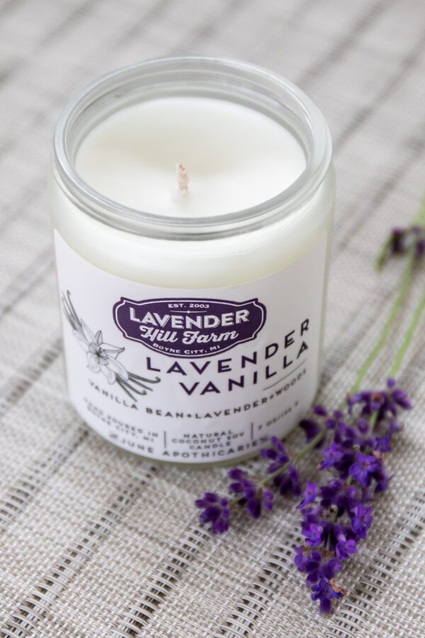 Lavender Vanilla Soy Candles - Image 2