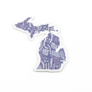 Lavender Fields Michigan Sticker
